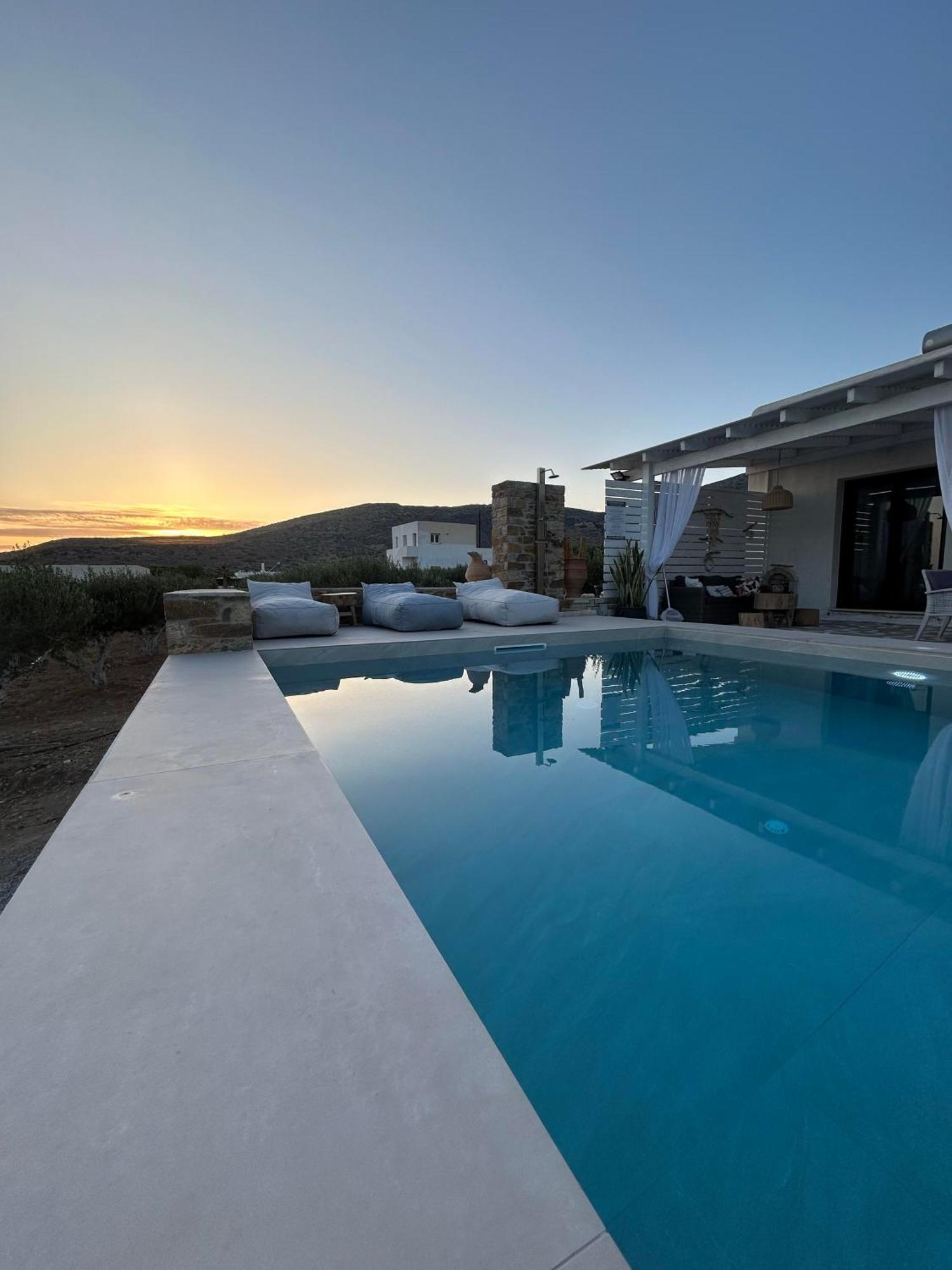 Menta Country Villa Ios Exterior foto